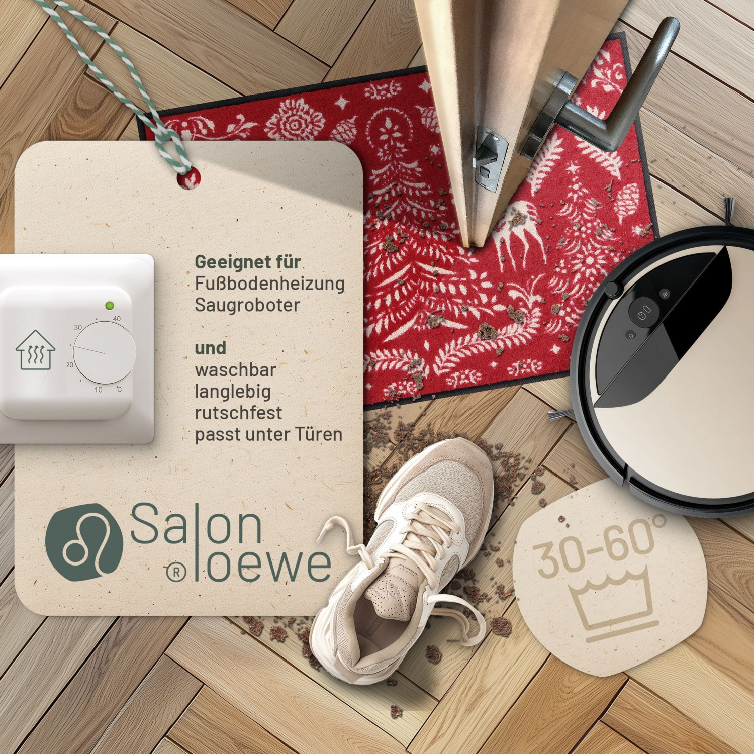 salonloewe-scandi-forest-red-eingangsmatte-50-x-75-cm-festliche-waschbare-fu-mat image 2