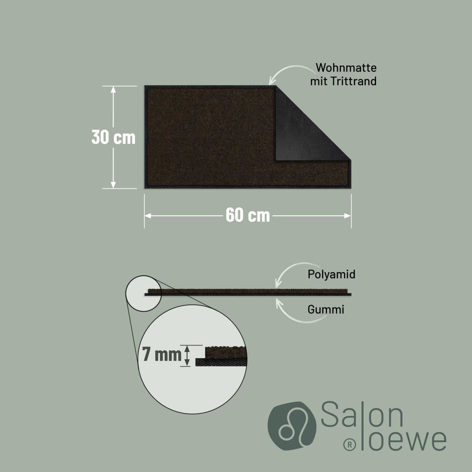 salonloewe-schokobraun-minimatte-30-x-60-cm image 3