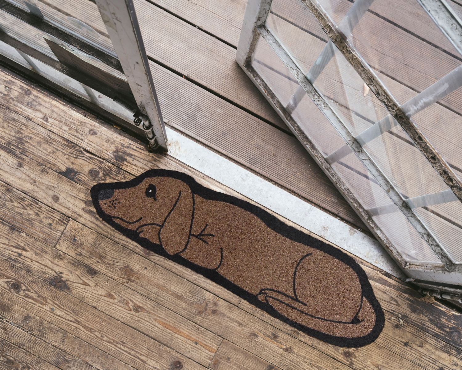 salonloewe-shape-dog-minimatte-27-x-100-cm-schmutzfangmatte-in-hundform image 2