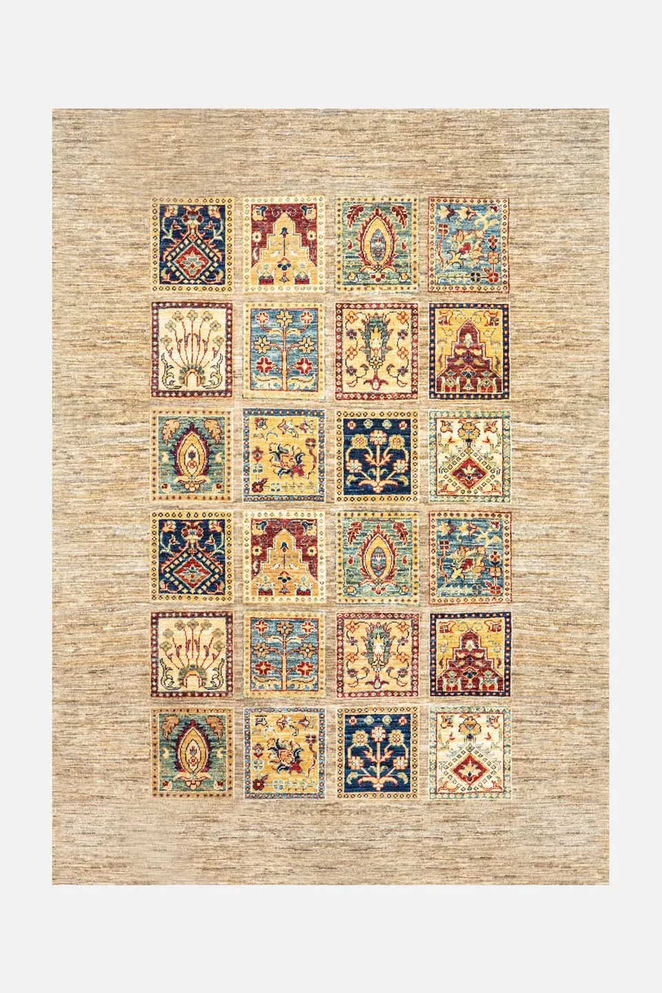 teppana-shila-ahorn-teppich-waschbarer-indoor-teppich-im-boho-marokkanisch-stil- image 1
