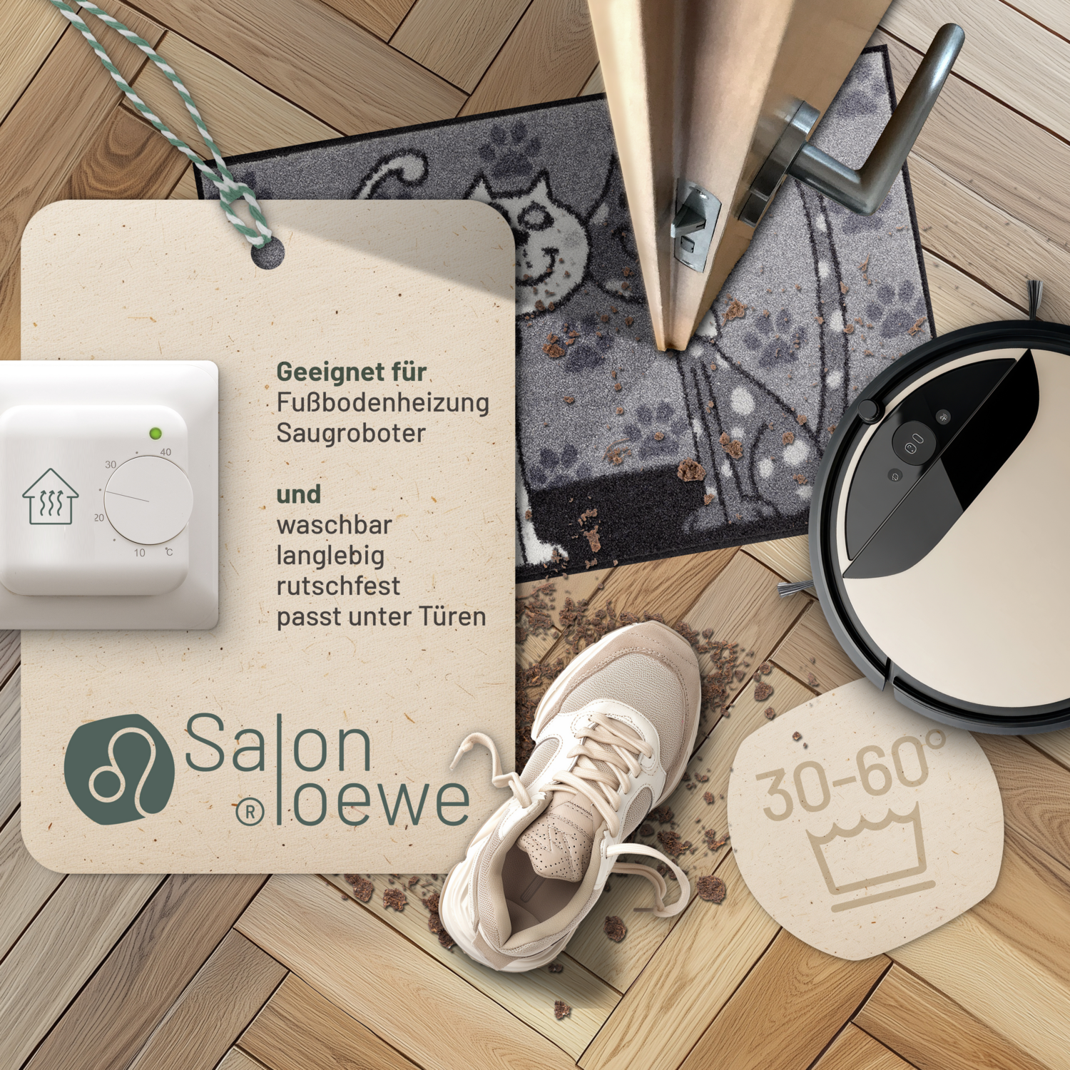 salonloewe-katzenp-rchen-eingangsmatte-50-x-75-cm-waschbare-schmutzfangmatte-mit image 3