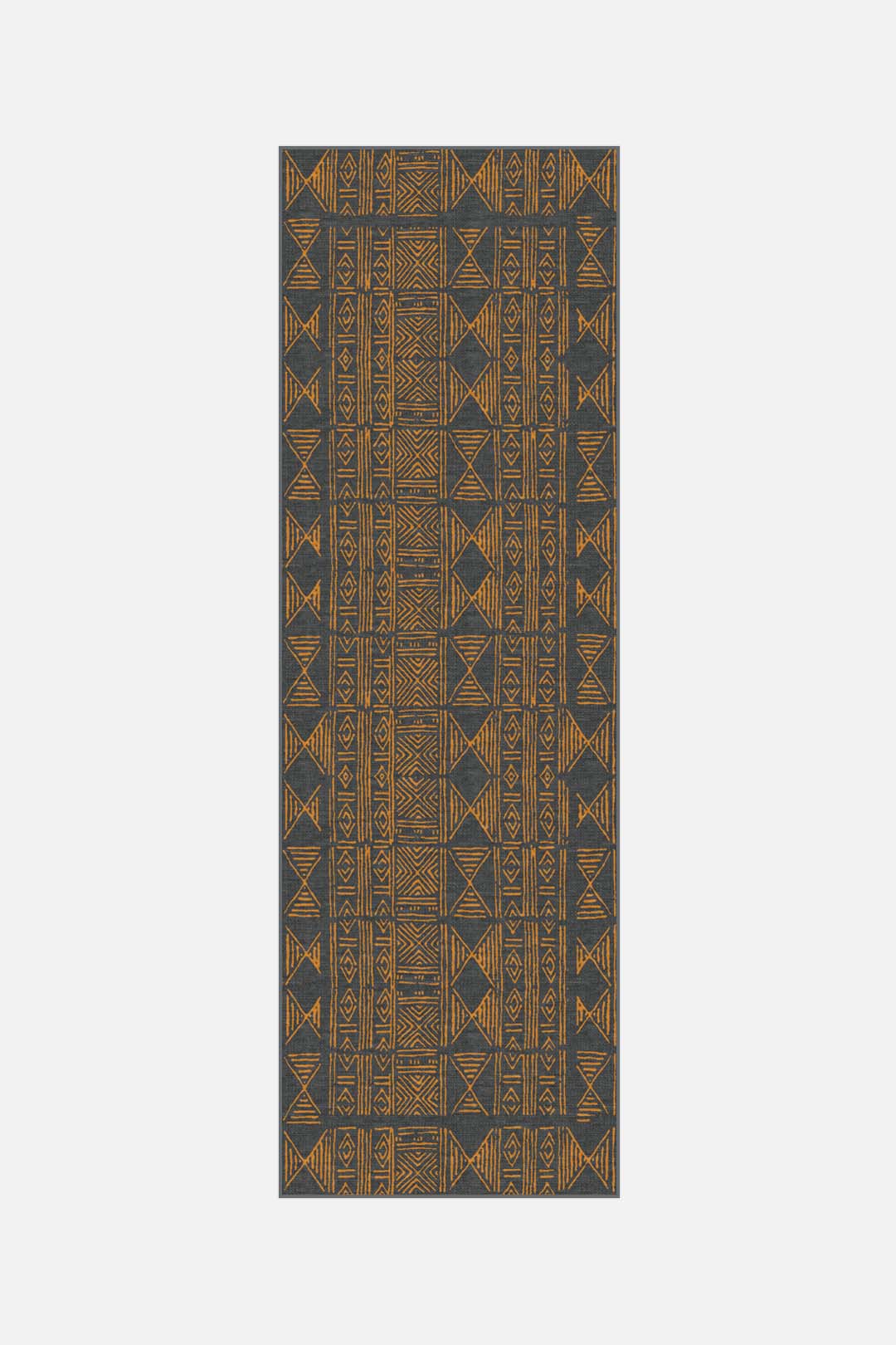 teppana-antik-gold-teppich-waschbarer-designer-teppich-gelb-orange-grau-silber-g image 5