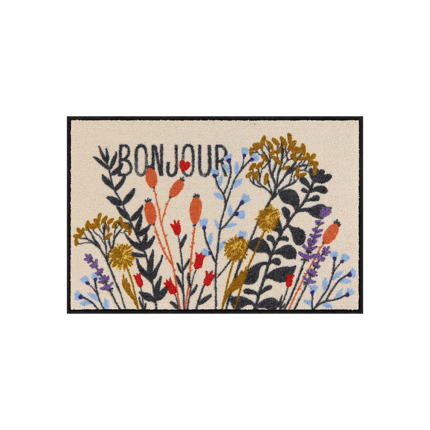 salonloewe-jardin-neverland-eingangsmatte-50-x-75-cm-florales-design-bonjour-pol image 1