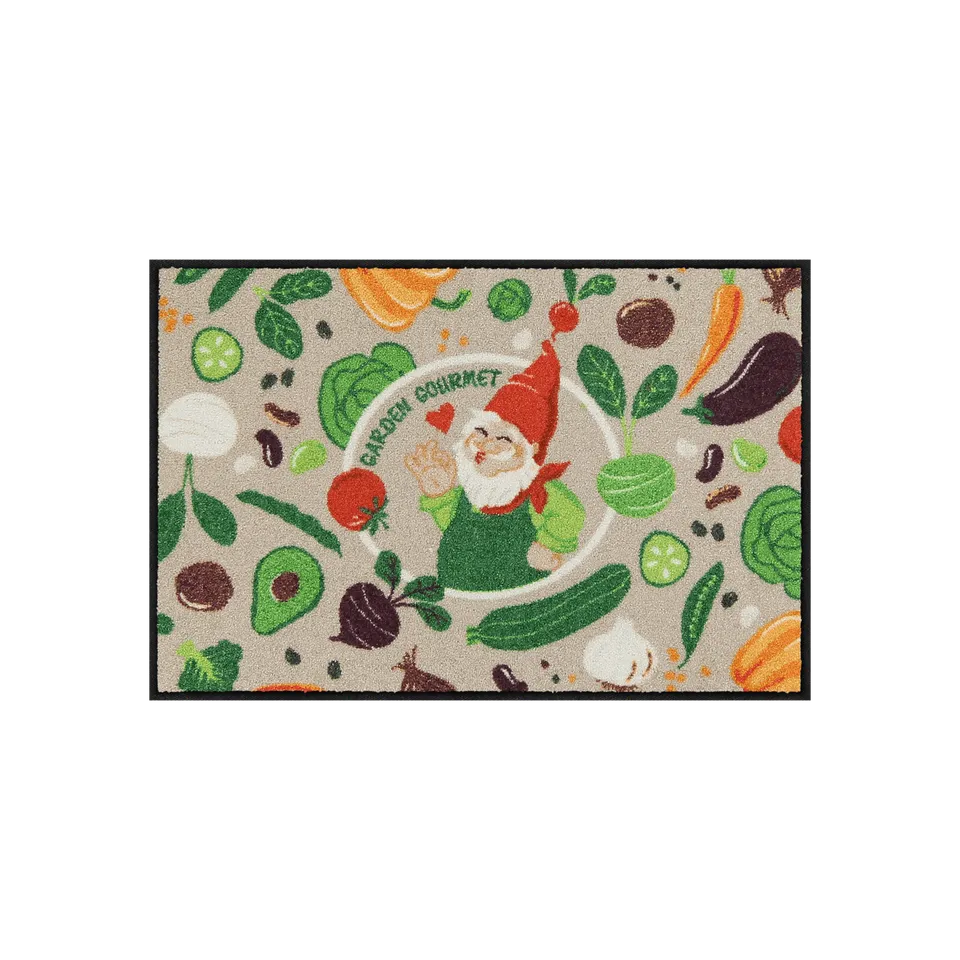 salonloewe-garden-gourmet-eingangsmatte-50-x-75-cm-gartenzwerg-motiv-f-r-k-che-u image 1