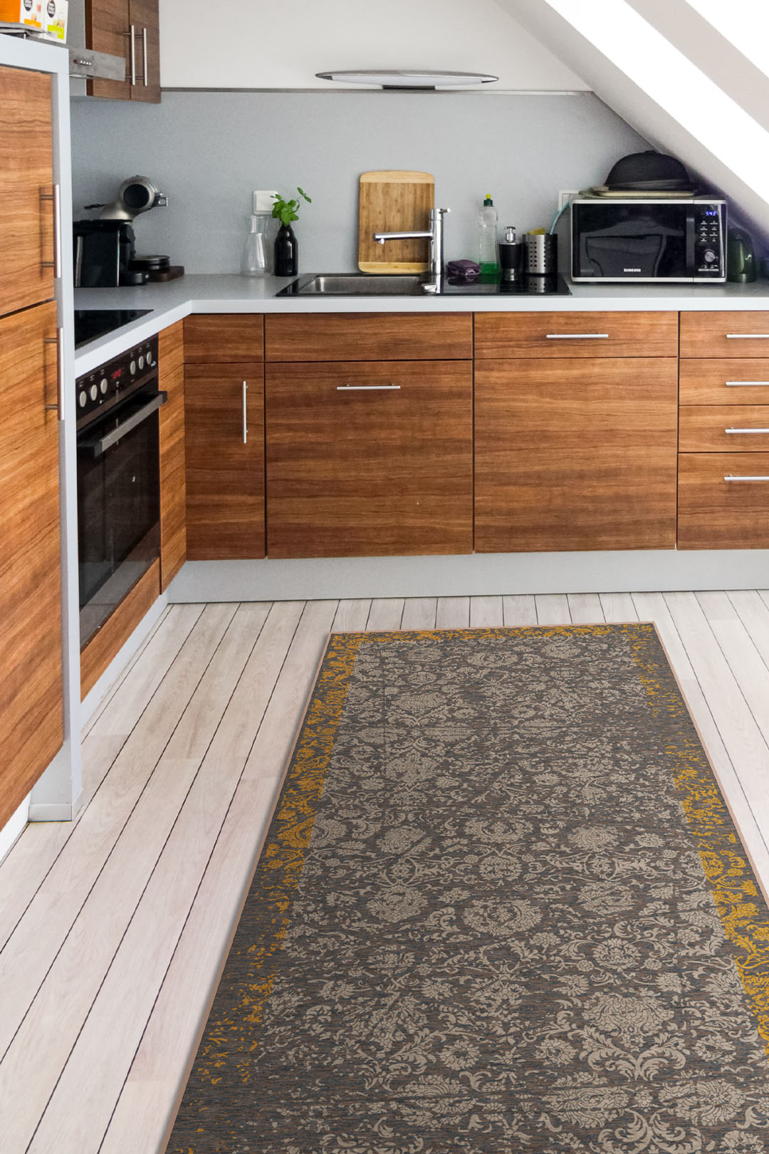 teppana-ziegler-taupe-teppich-waschbarer-nomaden-teppich-beige image 8