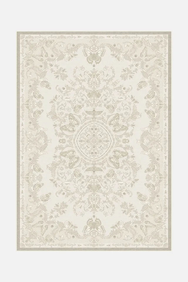 teppana-nymphalis-beige-waschbarer-teppich-klassisch-natur image 1
