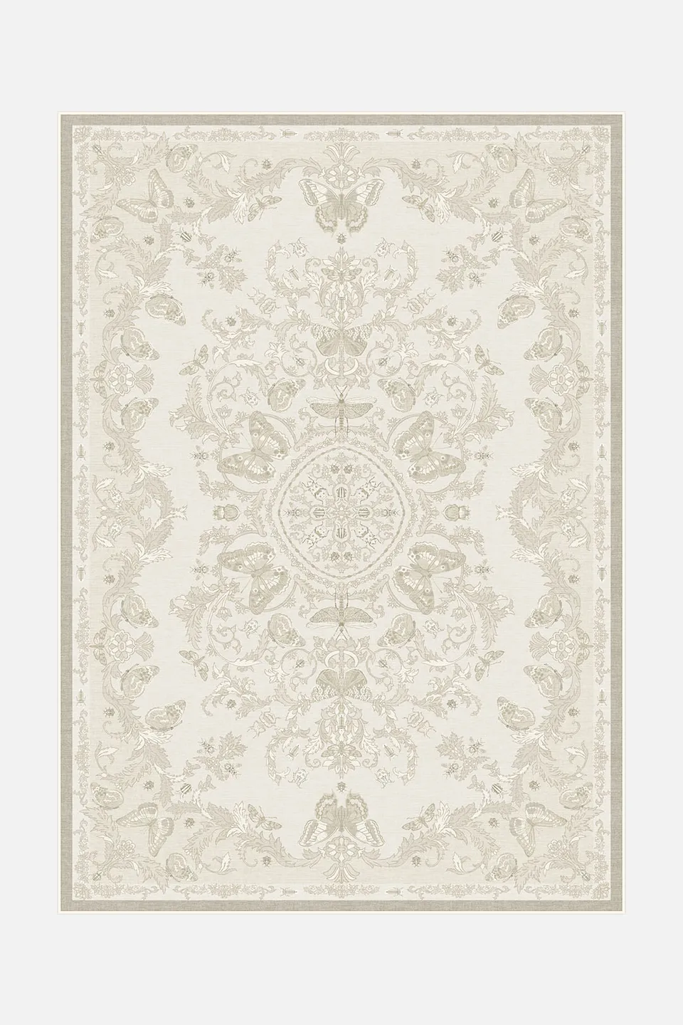 teppana-nymphalis-beige-waschbarer-teppich-klassisch-natur image 1