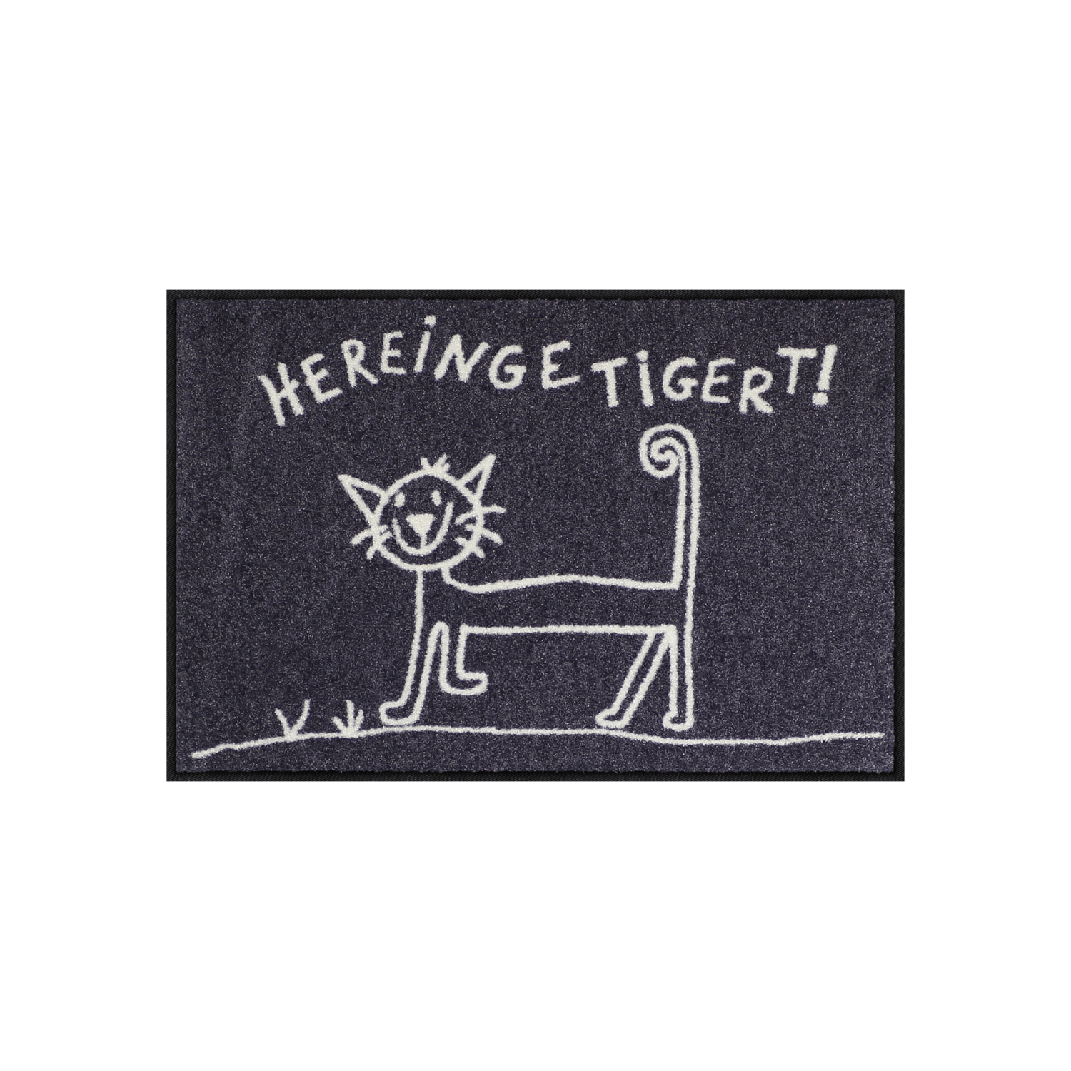 salonloewe-hereingetigert-eingangsmatte-fu-matte-50-x-75-cm-katzenmotiv-auf-dunk image 1