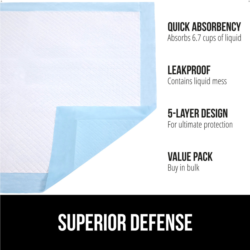 gorilla-guard-welpenunterlagen-5-lagig-superabsorbierend-22x22-oder-28x34-zoll image 8
