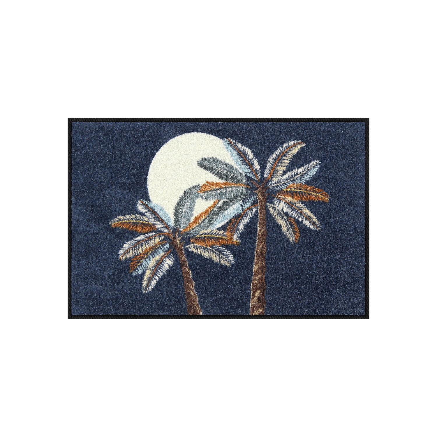 salonloewe-palm-duo-blue-eingangsmatte-50-x-75-cm image 1