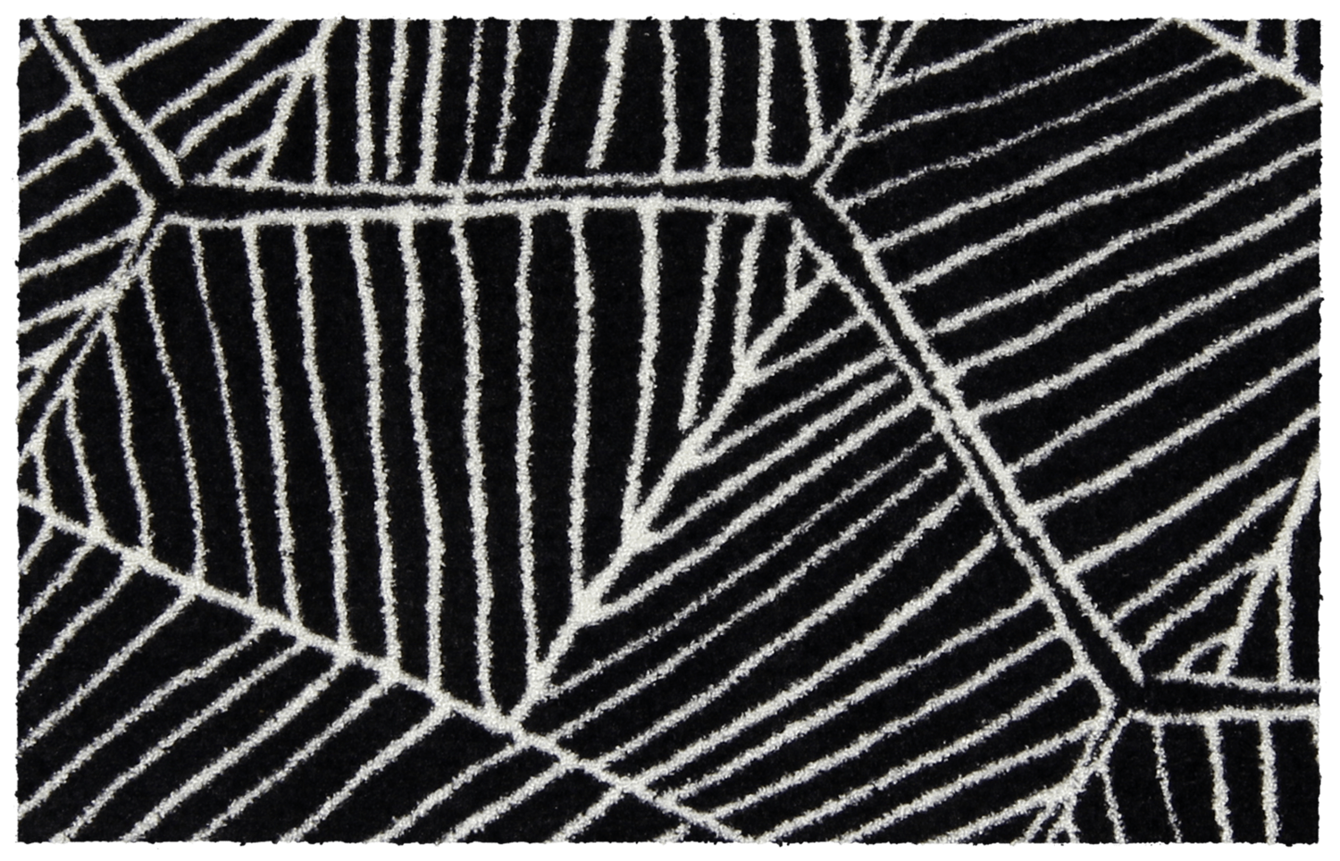 salonloewe-anders-black-white-eingangsmatte-45-x-70-cm-waschbare-schmutzfangmatt image 1