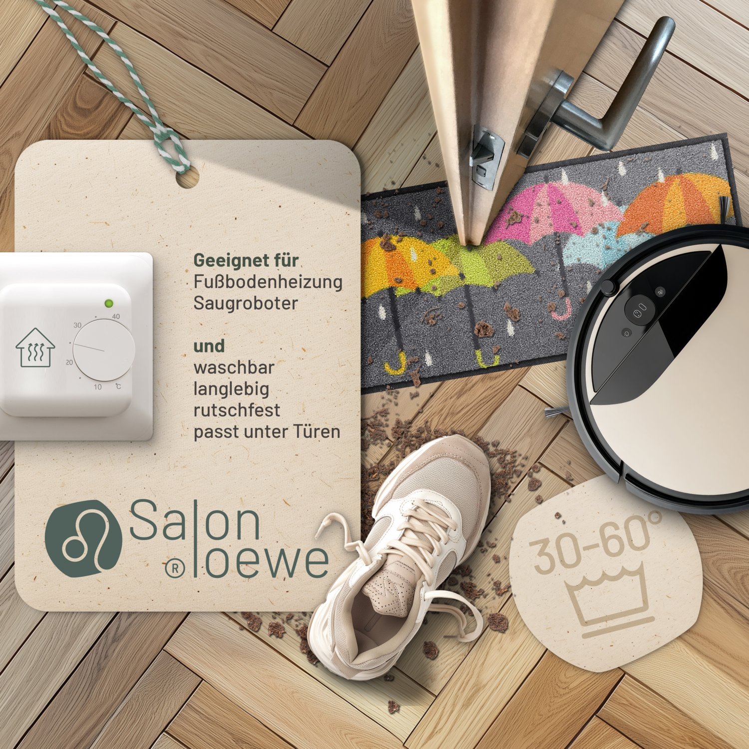 salonloewe-raindance-eingangsmatte-30-x-100-cm-waschbare-fu-matte-mit-regenschir image 3