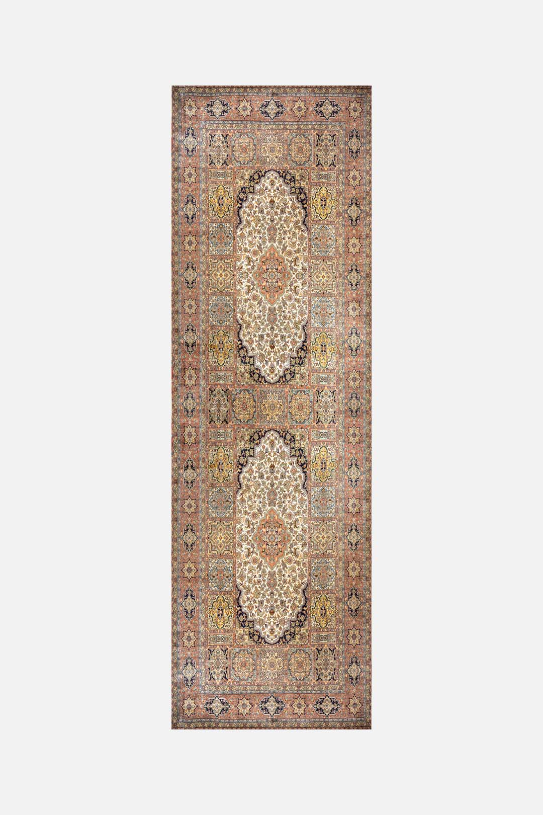 teppana-neda-medallion-teppich-waschbarer-indoor-teppich-beige-natur-braun-taupe image 5