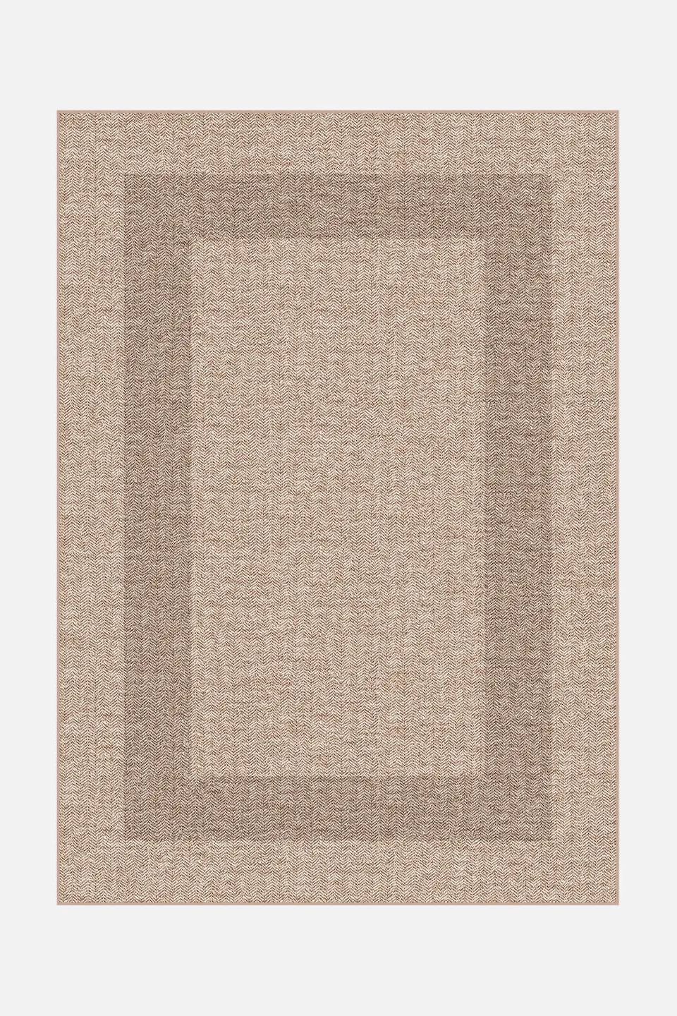 teppana-madison-crema-jute-haptik-waschbarer-teppich image 1