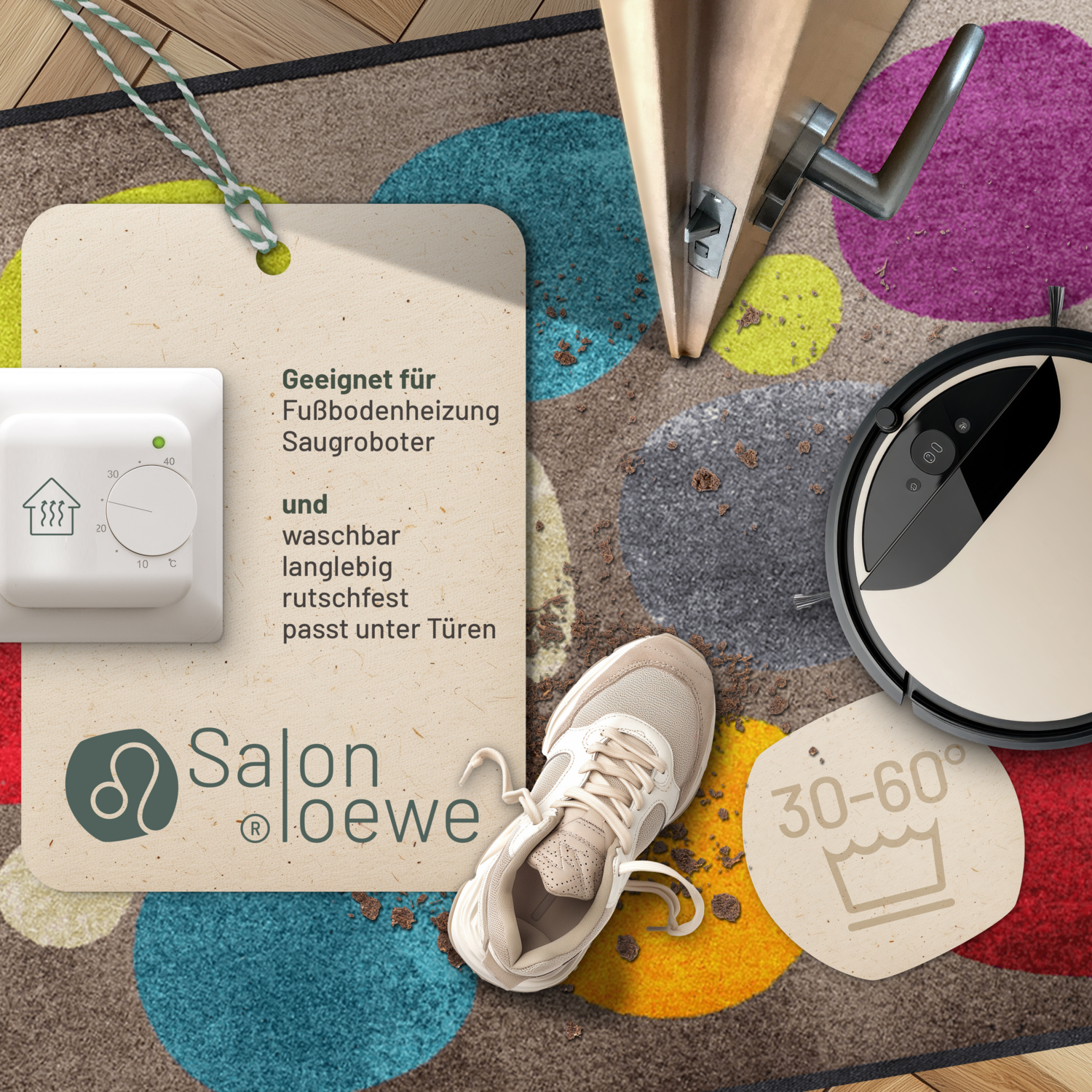 salonloewe-broken-dots-colourful-teppich-115-x-175-cm-polyamid-rutschfest-waschb image 3