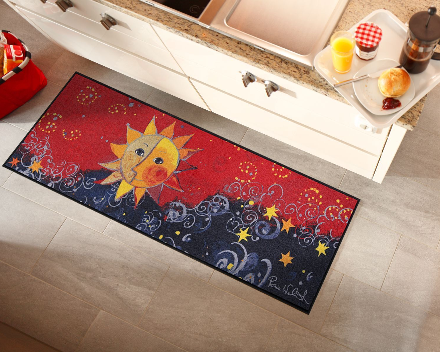 salonloewe-sole-nuovo-fu-matte-halbrund-60-x-180-cm-sonnendesign-rutschfest-wasc image 2