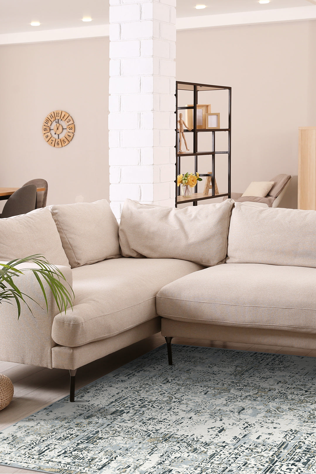 teppana-lenia-floral-waschbarer-innenraum-teppich-34-50-statt-69 image 4