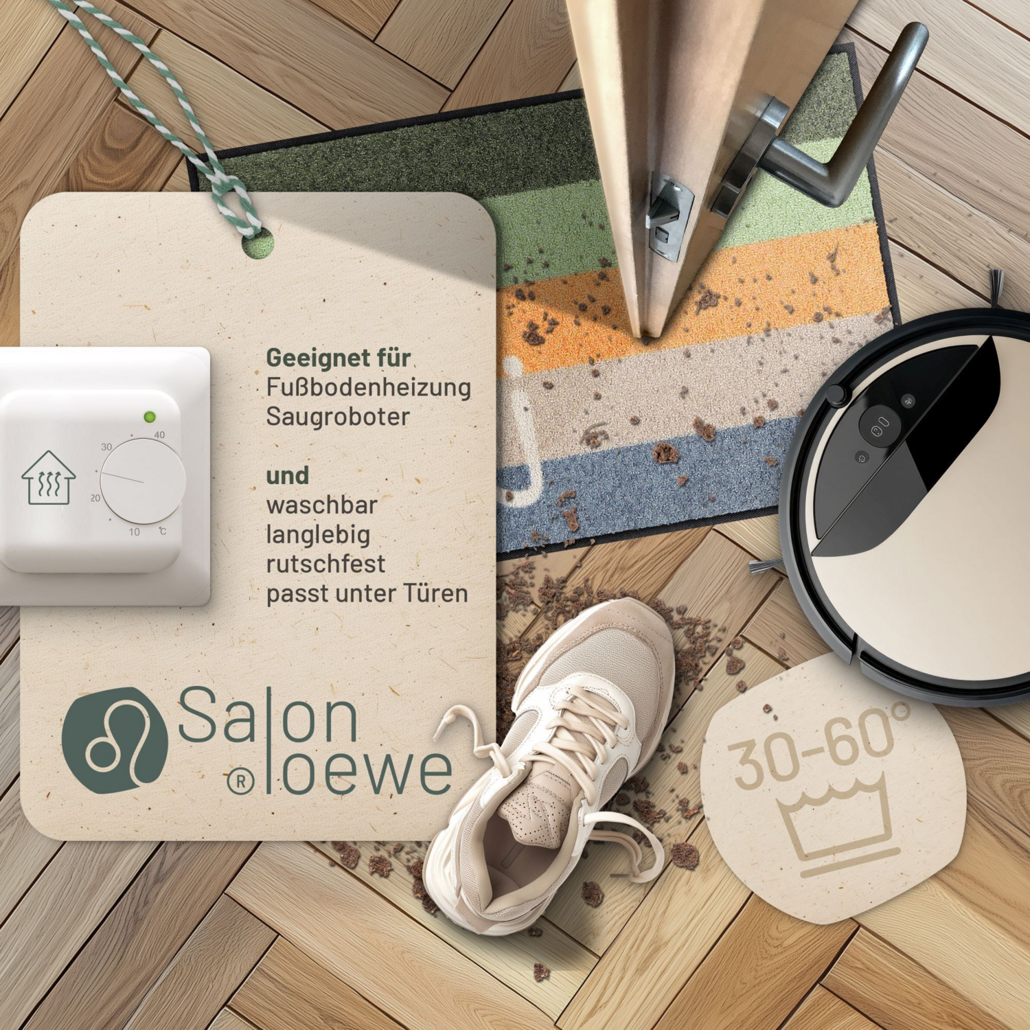 salonloewe-hej-stripes-green-eingangsmatte-gr-n-gestreifte-fu-matte-50-x-75-cm image 2