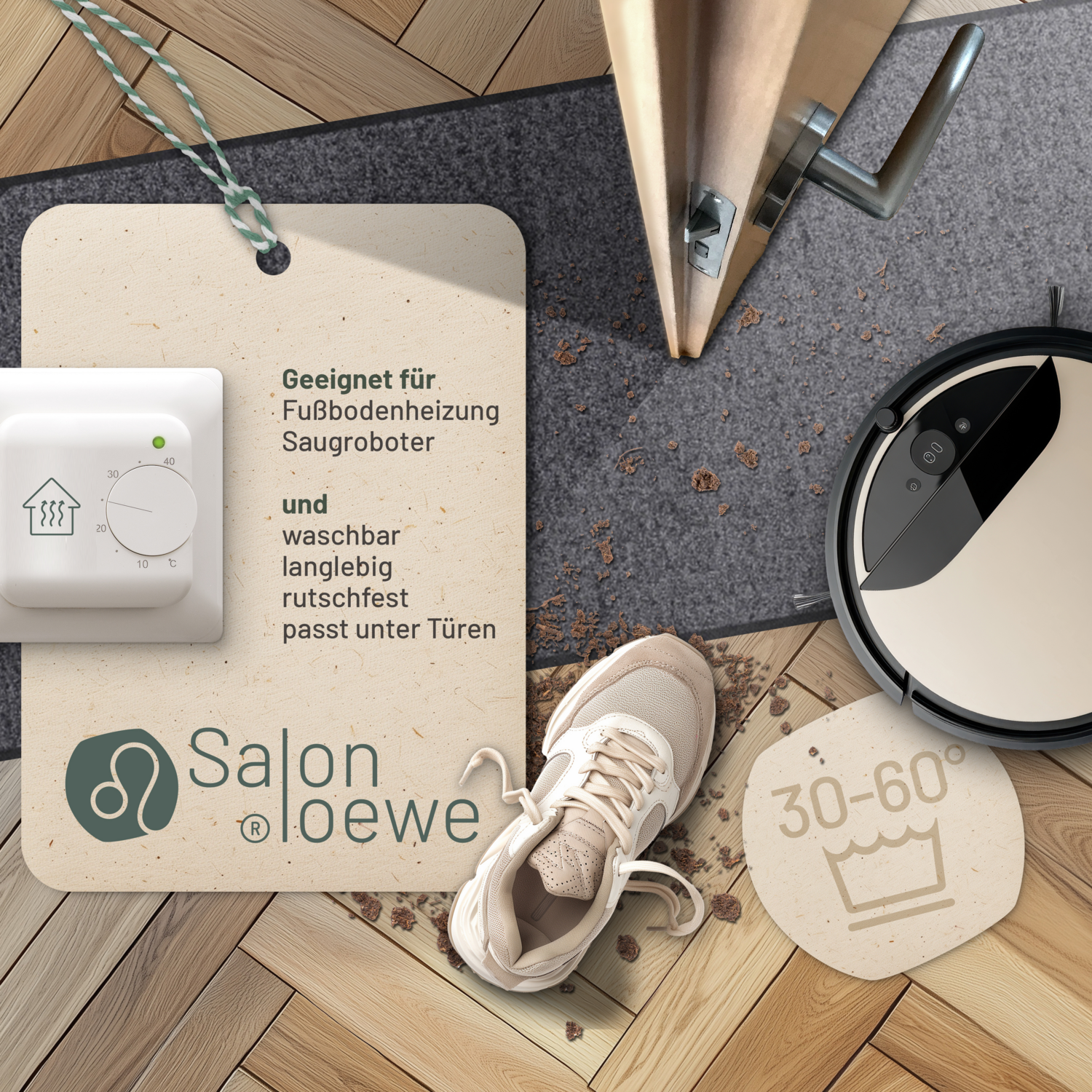 salonloewe-uni-anthrazit-l-ufer-60-x-180-cm-waschbare-fu-matte-aus-polyamid-made image 2