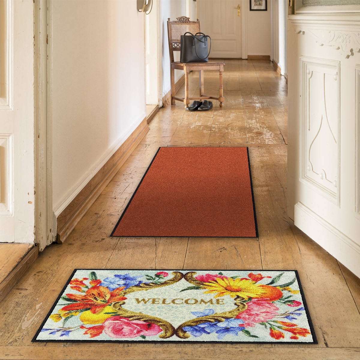 salonloewe-opulent-ornament-eingangsmatte-50-x-75-cm-gro-e-polyamid-fu-matte-mit image 2