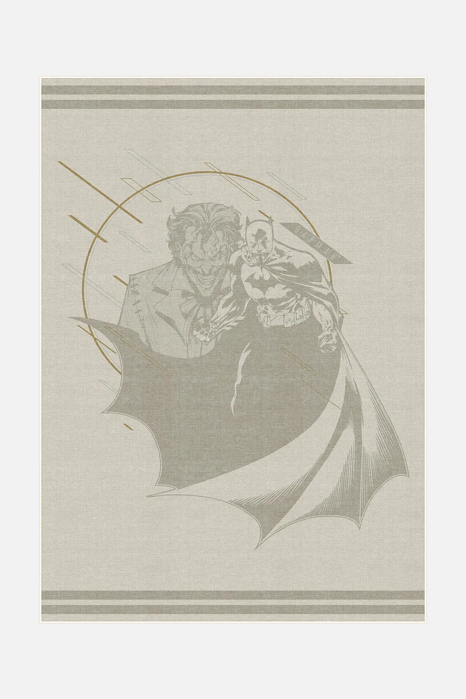 teppana-batman-schatten-beige-teppich-waschbar image 1