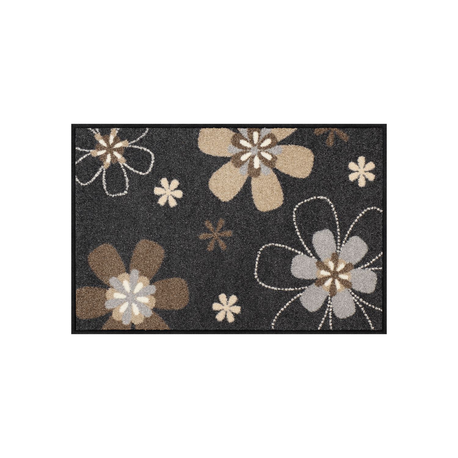 salonloewe-florentina-teppich-50-x-75-cm-waschbare-fu-matte-mit-blumenmuster image 1