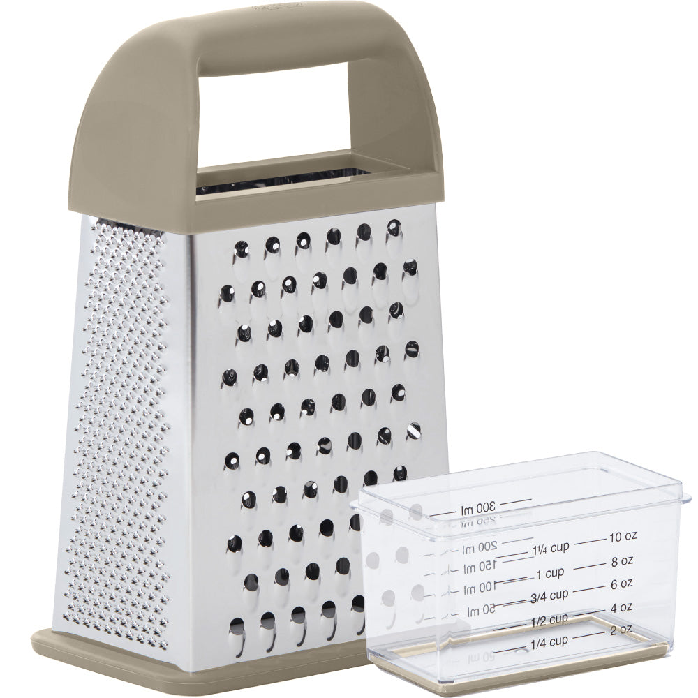 gorilla-grip-box-grater-4-in-1-reibe-edelstahl image 2