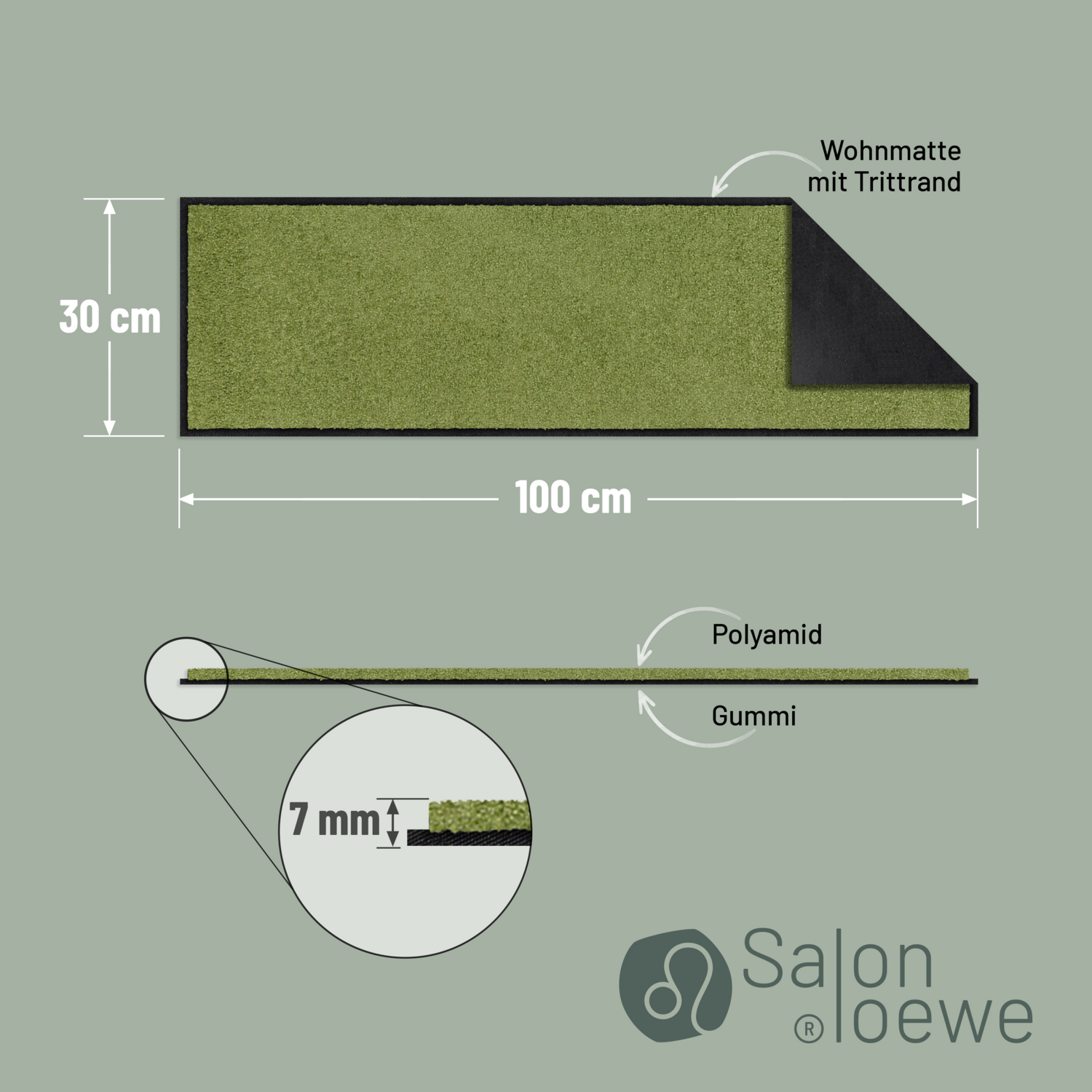 salonloewe-salbei-l-ufer-30-x-100-cm-minimalistischer-gr-ner-l-ufer-mit-gummi-r- image 3