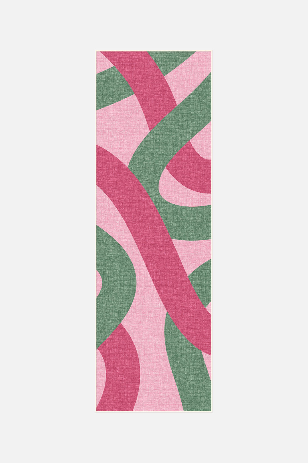 teppana-roxy-melone-teppich-waschbarer-kurzflor-teppich-creme-geometrisch-melone image 5