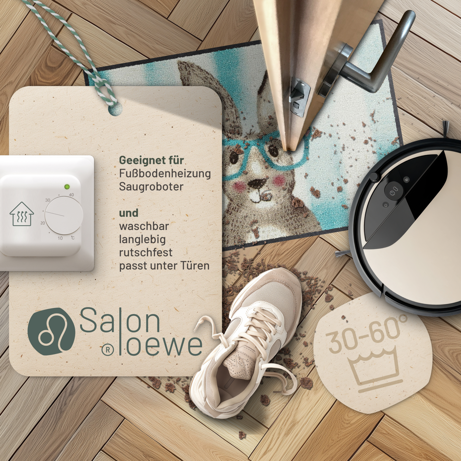 salonloewe-smart-rabbit-eingangsmatte-50-x-75-cm-waschbare-trocknergeeignete-t-r image 3