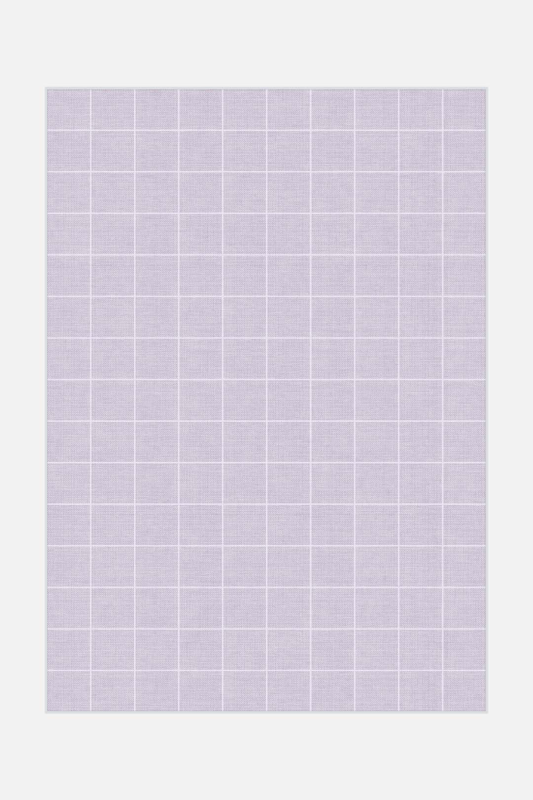 teppana-retro-lilac-teppich-waschbarer-indoor-teppich-grau-geometrisch-f-r-kinde image 1