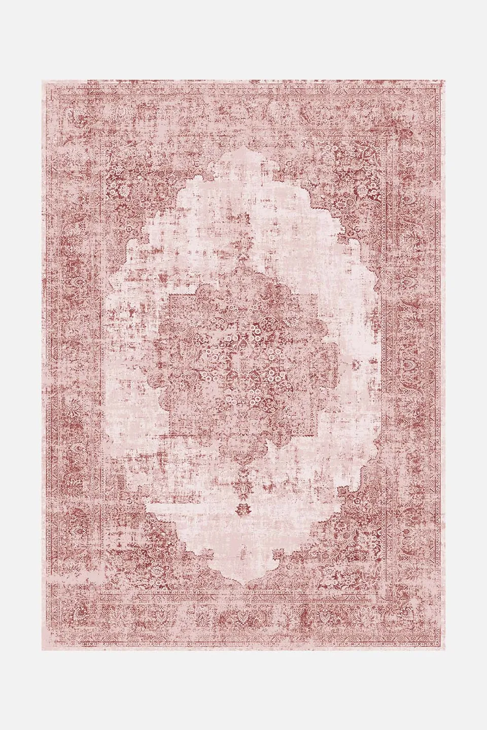 teppana-helia-granat-teppich-waschbarer-boho-teppich-120x170-cm-granatrot-inkl-a image 1