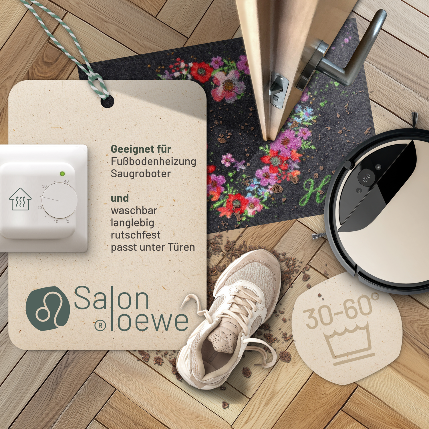 salonloewe-blossom-heart-home-eingangsmatte-50-x-75-cm-blumen-herz-design-rutsch image 3