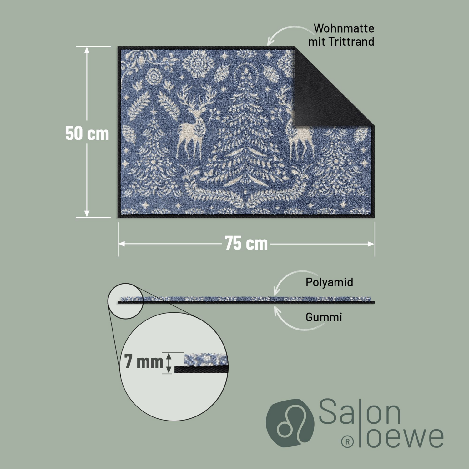 salonloewe-scandi-forest-blue-eingangsmatte-50-x-75-cm image 3