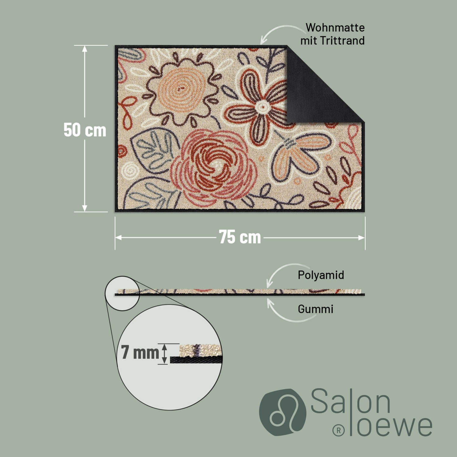salonloewe-dot-flowers-rose-blue-eingangsmatte-50-x-75-cm-waschbarer-schmutzf-ng image 4