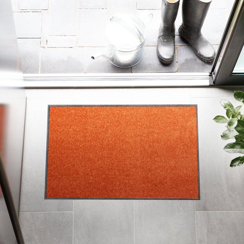 salonloewe-cayenne-halbrund-50-x-75-cm-waschbare-fu-matte-in-terrakotta-aus-poly image 2