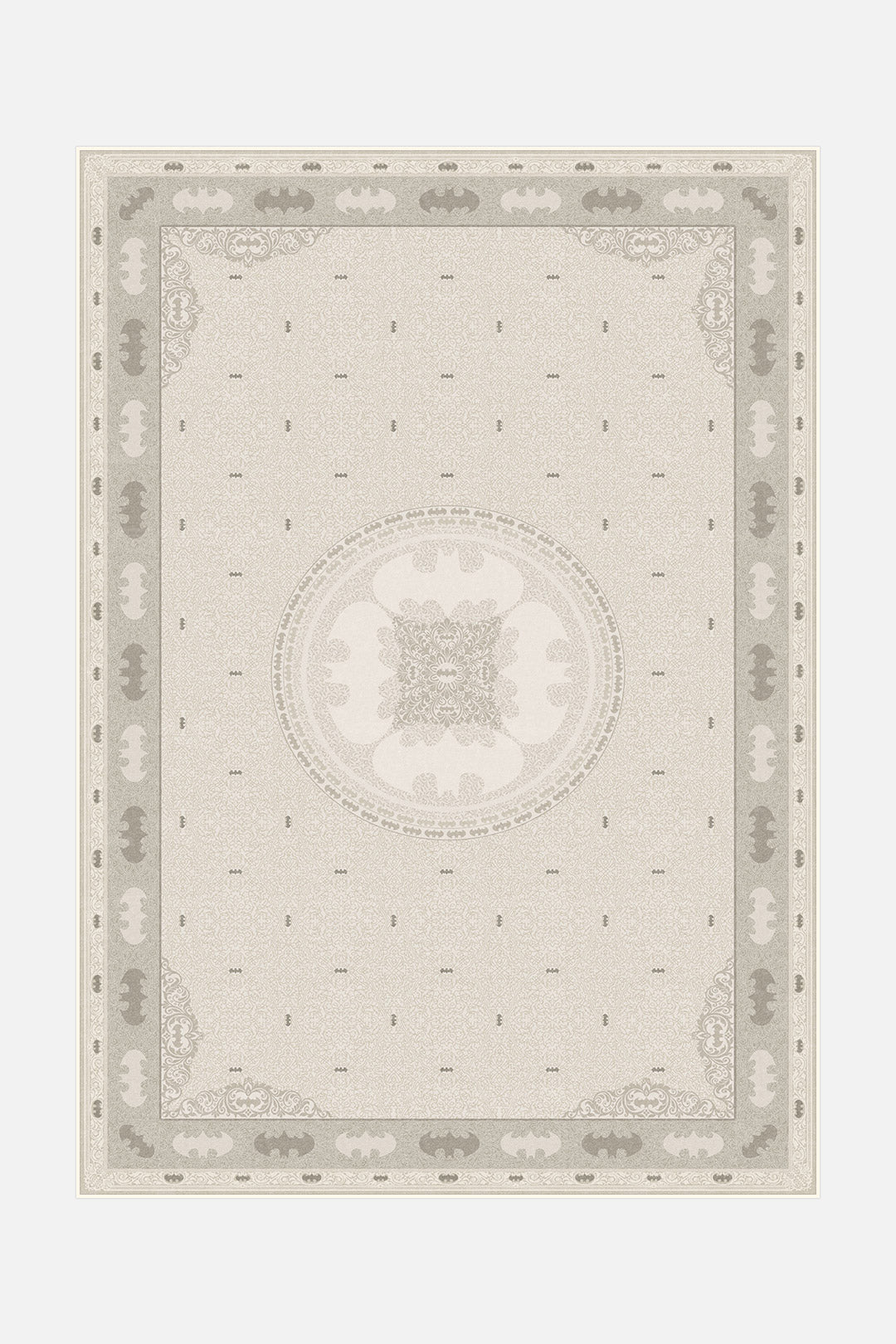 teppana-batman-klassik-beige-teppich-waschbarer-kinder-indoor-teppich-in-beige-n image 1