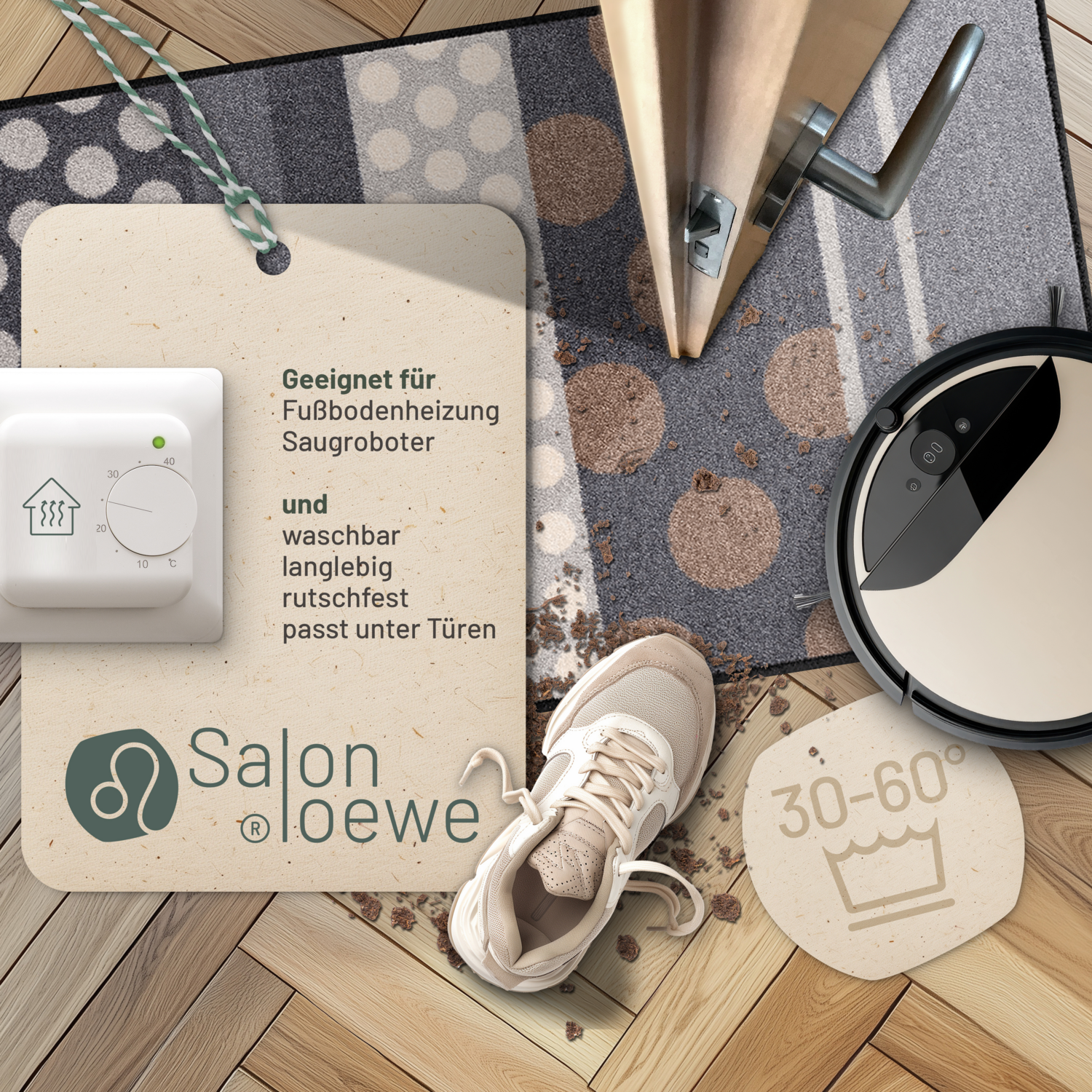 salonloewe-glamour-dots-grau-teppich-75-x-120-cm-waschbarer-fu-matten-teppich-mi image 3