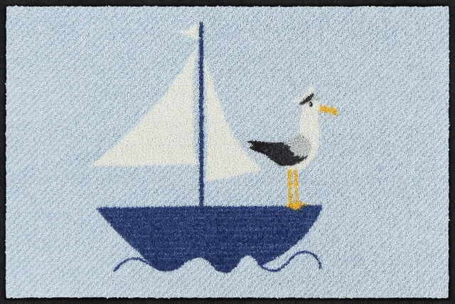 salonloewe-captain-jonas-eingangsmatte-50-x-75-cm-maritime-fu-matte-mit-segelboo image 1