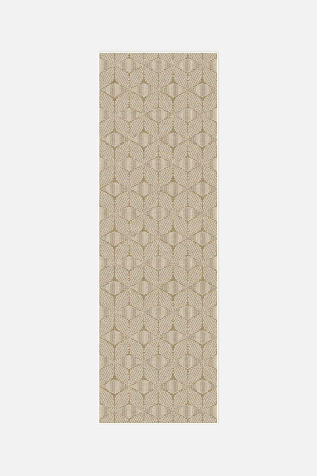 teppana-flockentanz-mandel-teppich-waschbarer-indoor-teppich-mit-geometrischem-m image 5