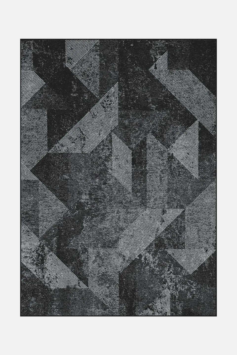 teppana-sandra-carbon-teppich-waschbarer-kurzflor-teppich-mit-rutschfester-matte image 1