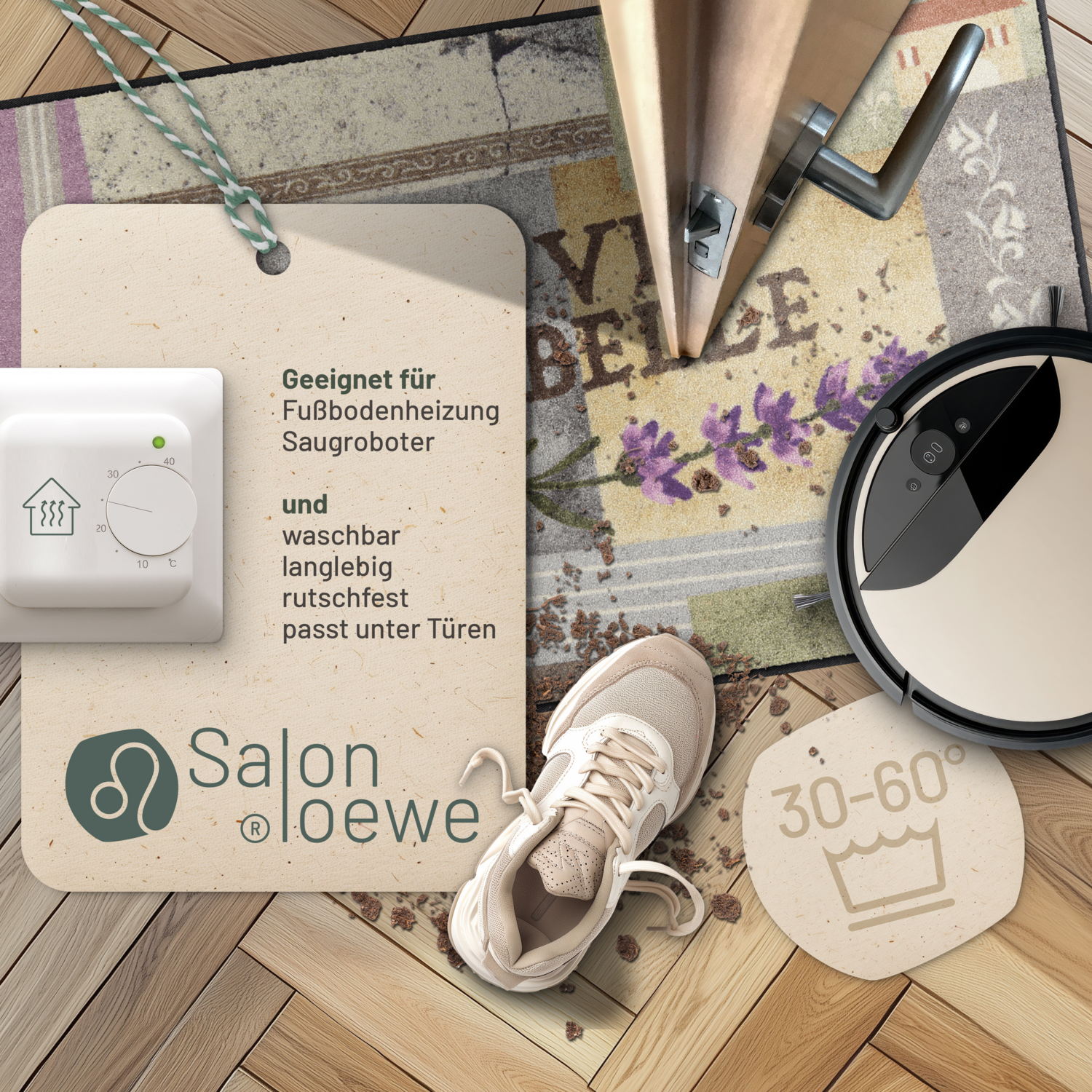 salonloewe-la-vie-est-belle-l-ufer-75-x-120-cm-waschbare-fu-matte-im-vintage-lan image 3