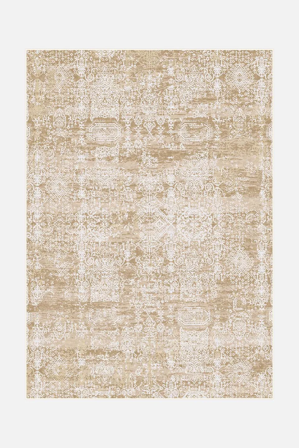 teppana-lea-natur-teppich-waschbarer-boho-teppich-marokkanisch image 1