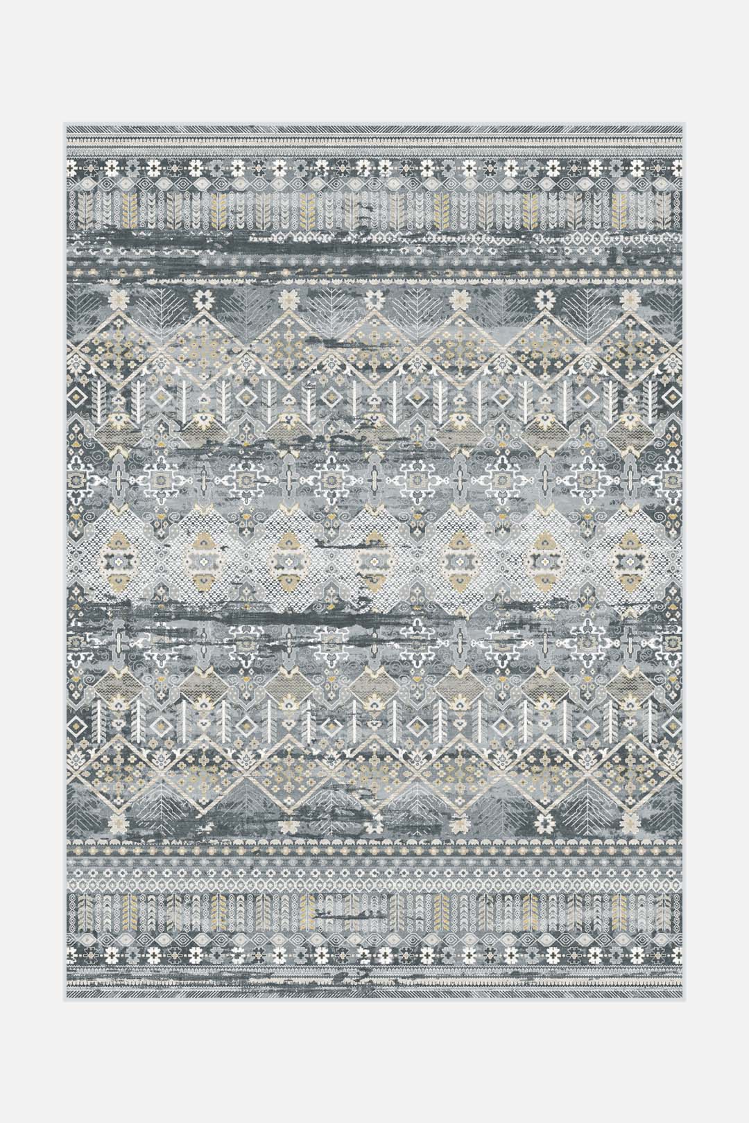 teppana-nele-gelb-teppich-waschbar-inkl-rutschfester-matte-34-50 image 1