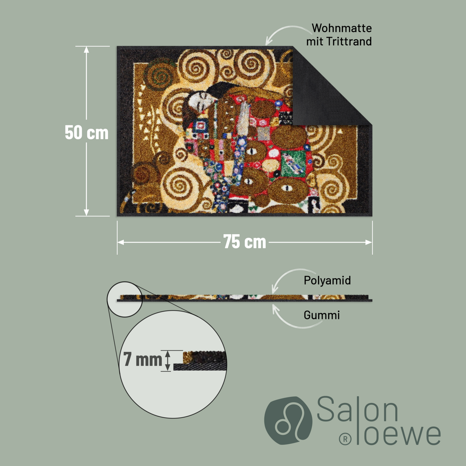 salonloewe-die-erf-llung-melange-l-ufer-50-x-75-cm-waschbare-fu-matte-im-klimt-s image 4