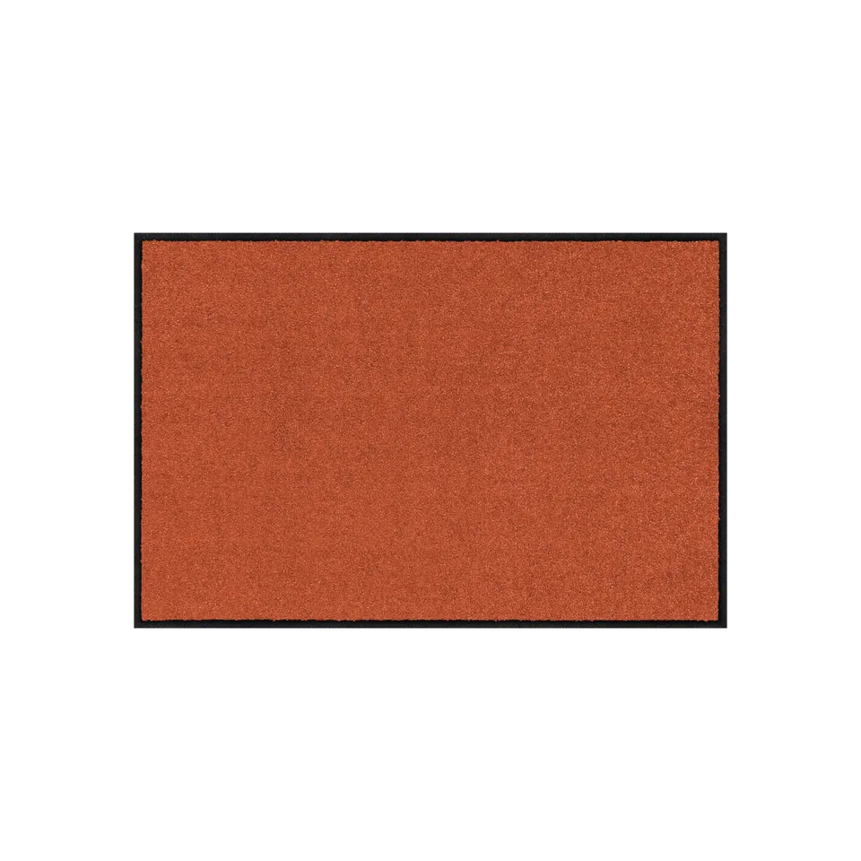 salonloewe-cayenne-halbrund-50-x-75-cm-waschbare-fu-matte-in-terrakotta-aus-poly image 1
