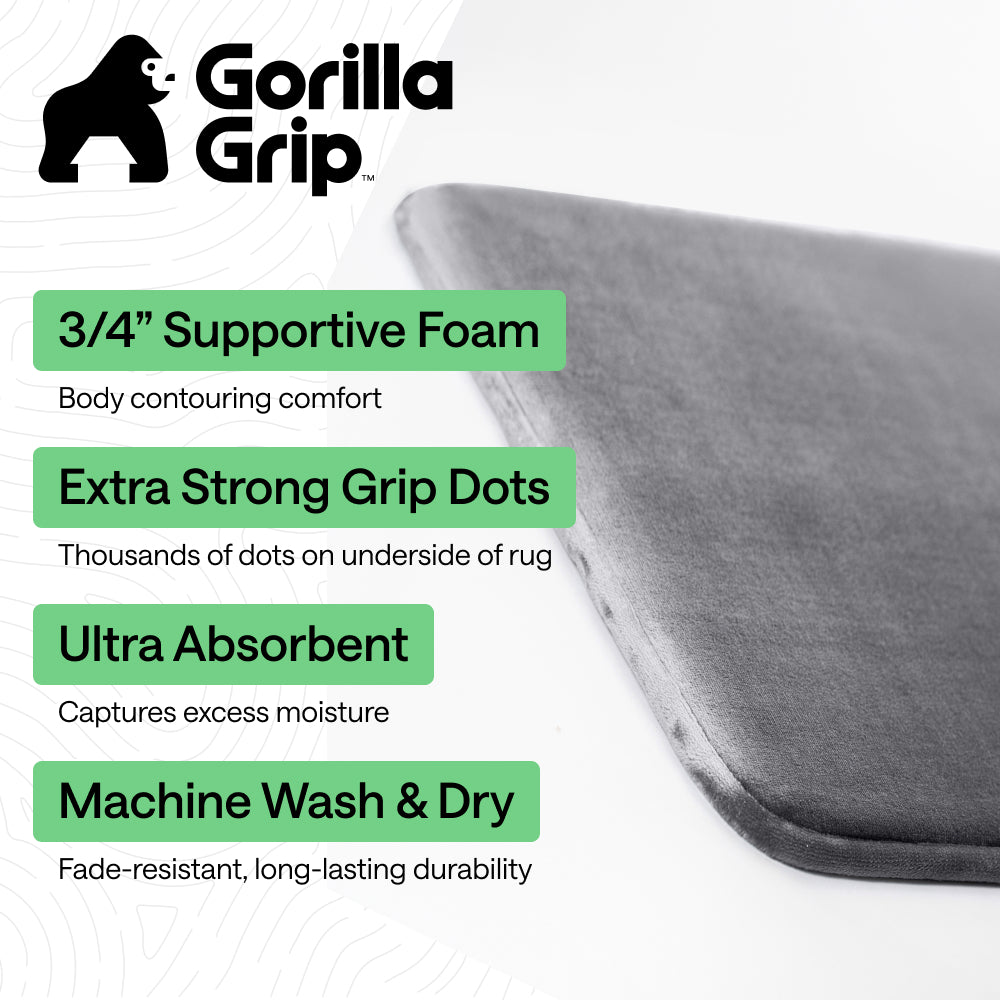 gorilla-grip-memory-foam-badematte-weiche-samt-badmatte image 6