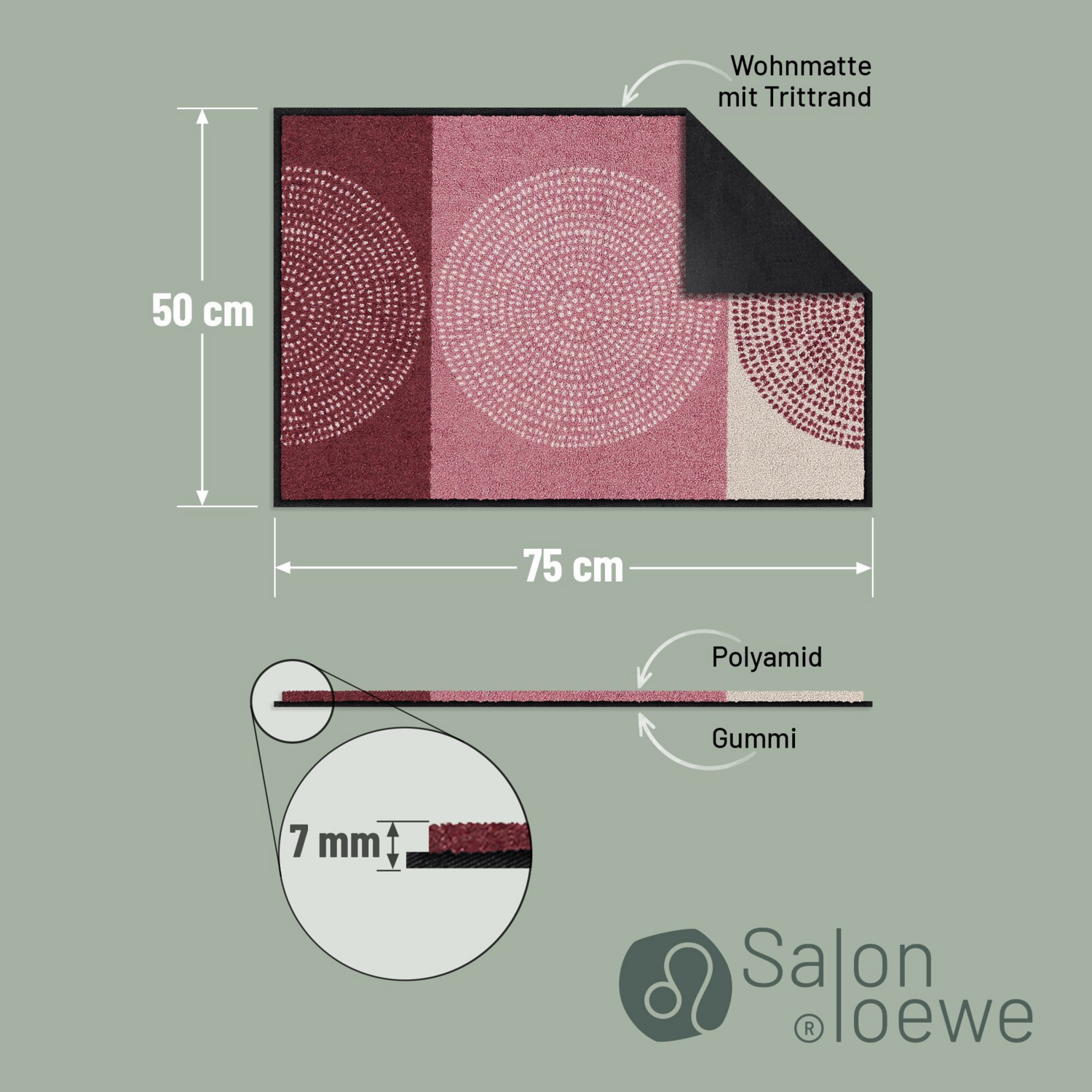 salonloewe-nestor-rose-teppich-50-x-75-cm image 3
