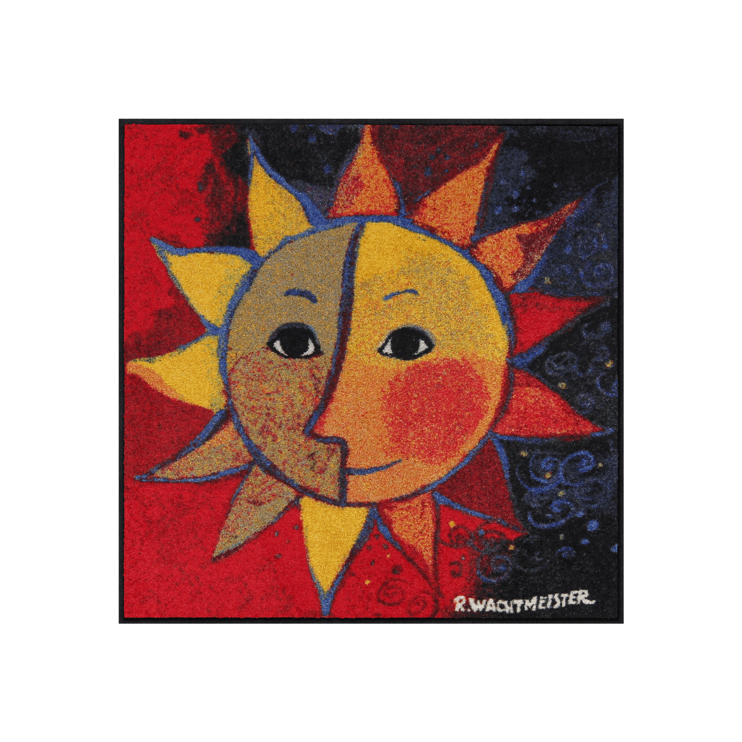 salonloewe-sole-nuovo-fu-matte-halbrund-85-x-85-cm-polyamid-rutschfest-waschbar image 1