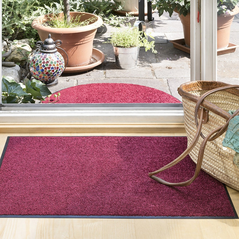 salonloewe-weinrot-teppich-60-x-85-cm-meliert-polyamid-rutschfester-gummir-cken- image 2